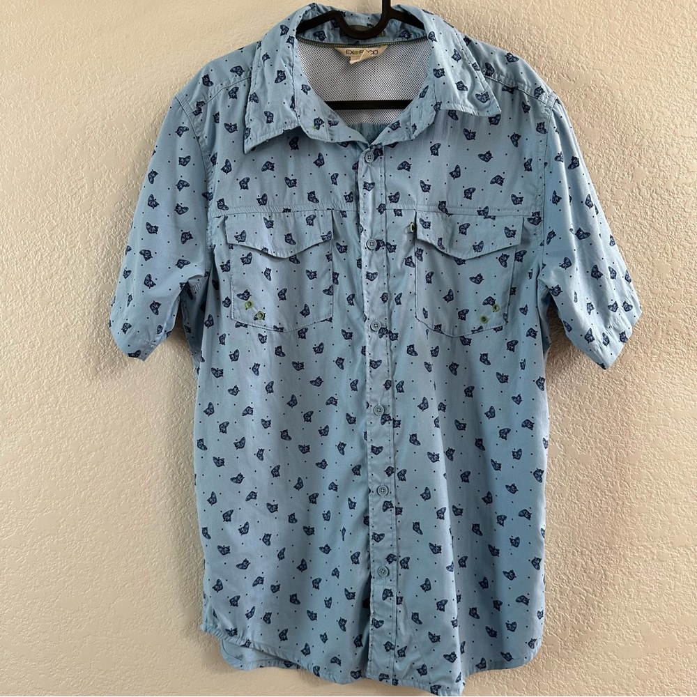ExOfficio BugsAway Adventure Shirt – Hidden Hood – Size M